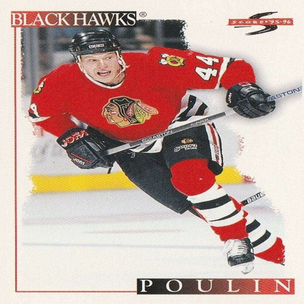 Patrick Poulin - 1995 Pinnacle Brands Inc Hockey Card